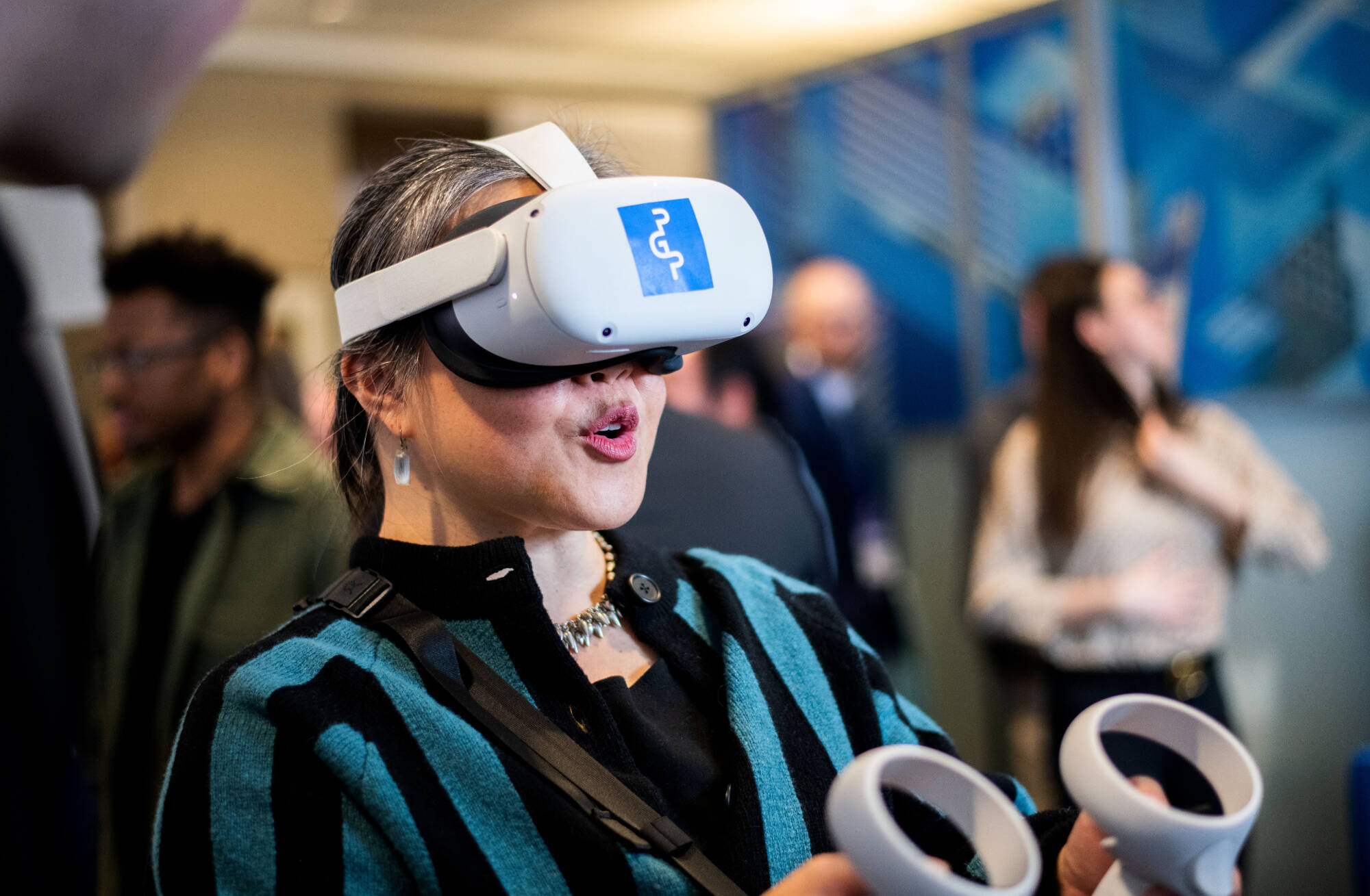 Student in VR Gear